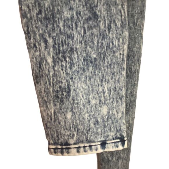 Delia’s Women’s 90’s Vibe Dark Denim Acid Wash High-Waist Jeans Size 3 - Picture 5 of 12